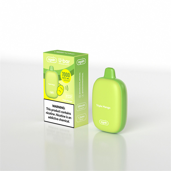 Triple Mango Taste Rechargeable Vape Device Electronic Pod 14ml Liquid