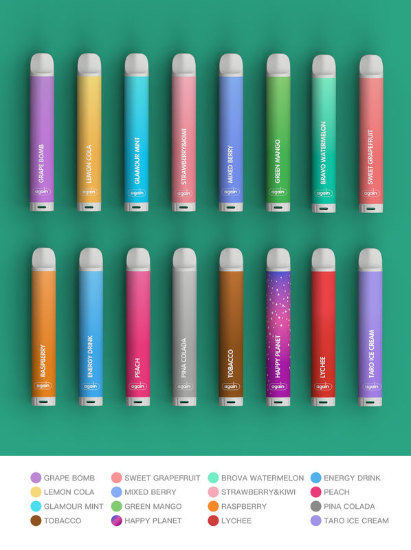 16 Flavors Direct To Lung Vape Inhaling Mode 2.8ml DTL Disposable Vape