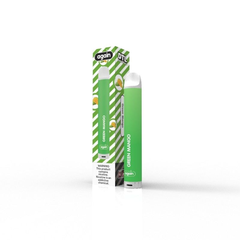 26g Portable Dtl Vape Starter Kit Premium Green Mango Flavor