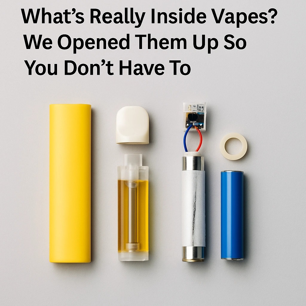 What’s Really Inside Vapes We Opened Them Up So You Don’t Have To