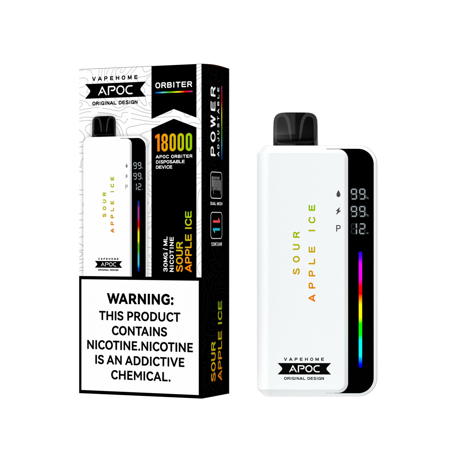 Transparent Tank, Digital Screen or Indicator Light